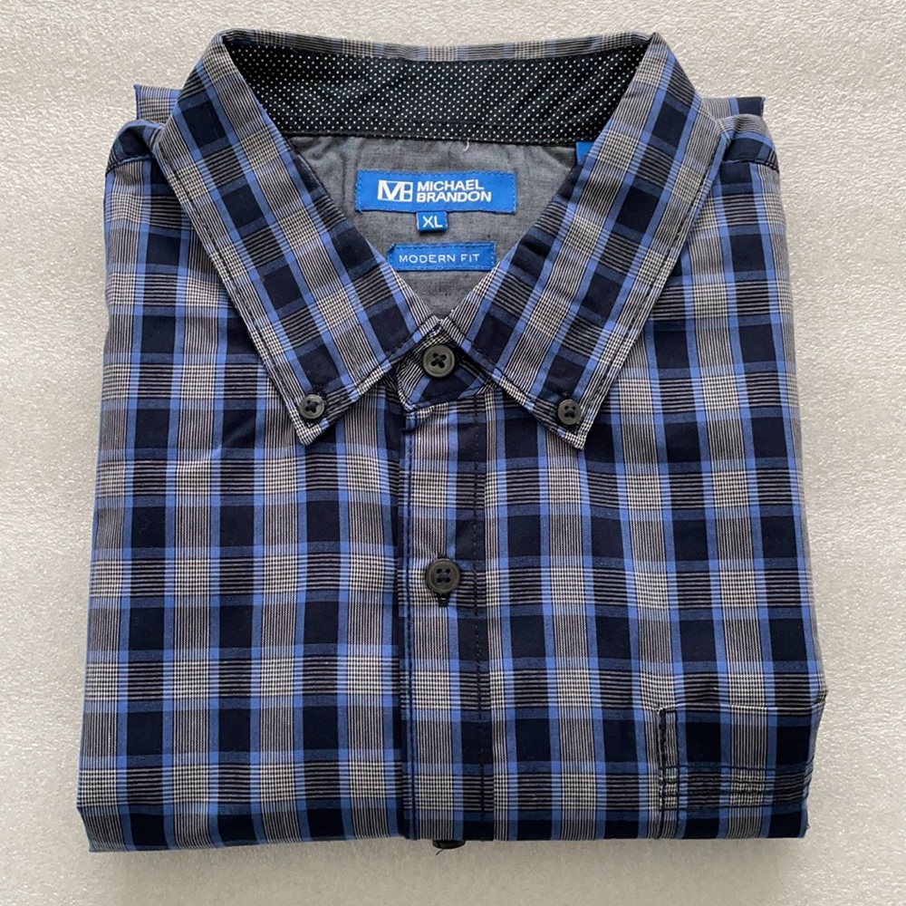NWOT Michael Brandon Men’s Long Sleeves Shirt